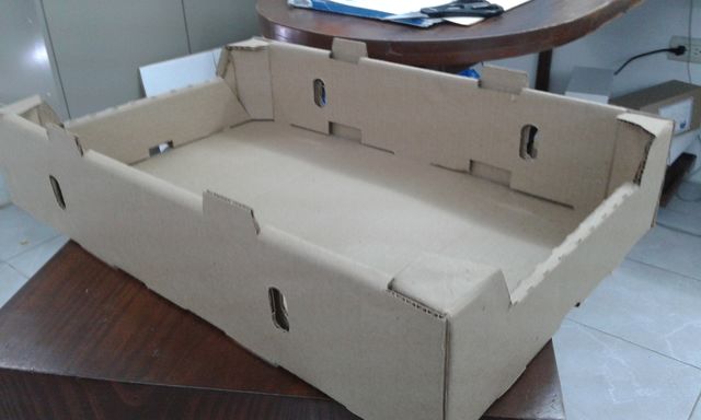 Caja para contenedor tomate Cherry