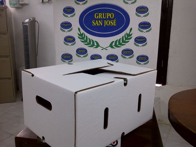 CAJA PARA 8lbs 
CHILE HABANERO 
